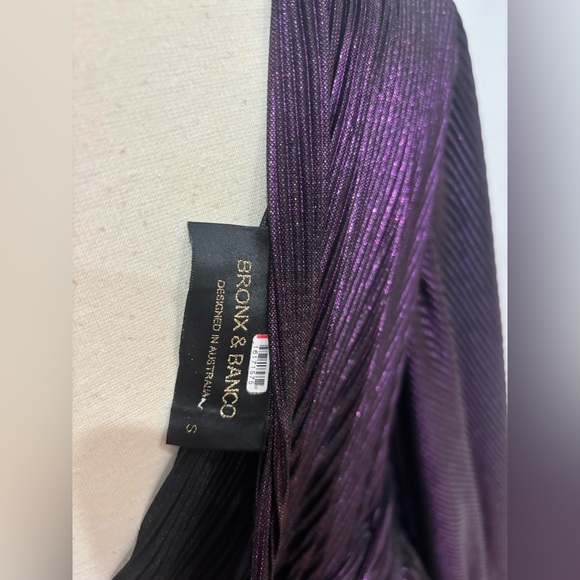 Bronx and Banco Purple Florence Gown, Size: S - Picture 11 of 11